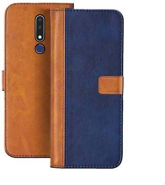 Luxury Counter Flip Cover for Nokia 3.1 Plus