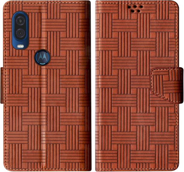 SBMS Flip Cover for Motorola One Vision