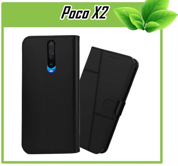 Oyota Flip Cover for Poco X2