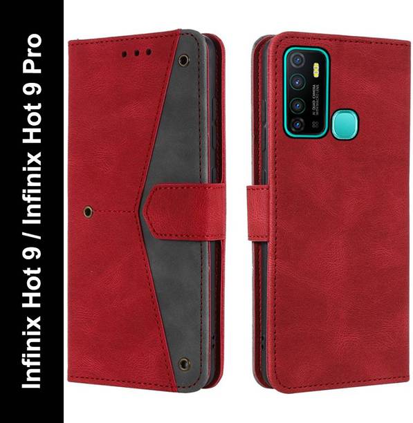 Openbuy Flip Cover for Infinix Hot 9, Infinix Hot 9 Pro