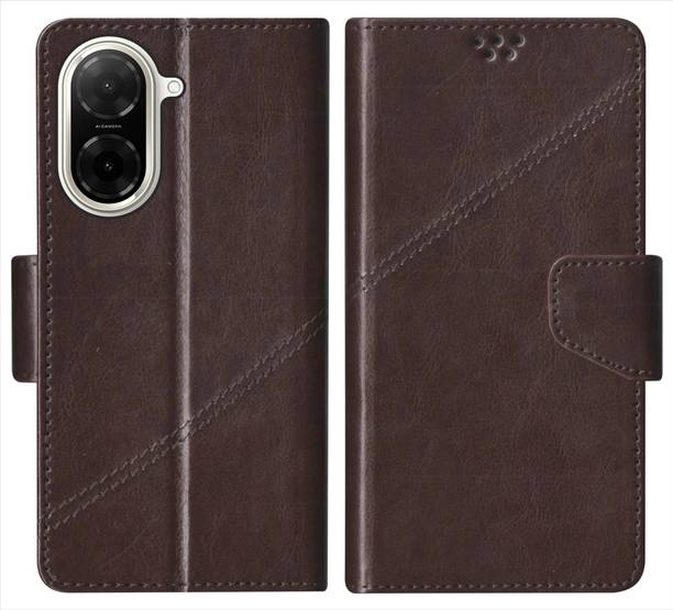 SBMS Flip Cover for Redmi A5 4G, Poco C71 Back Cover Case with Magnatic Closure