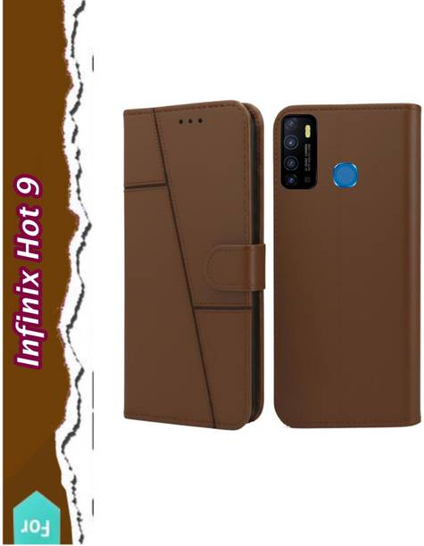 HLOFLY Flip Cover for Infinix Hot 9