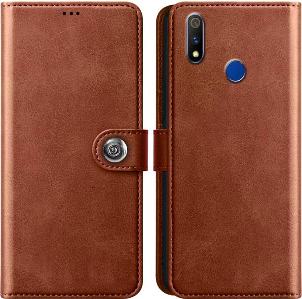 PikTrue Flip Cover for Realme 3 Pro