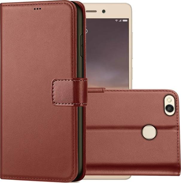 Juberous Flip Cover for Mi Redmi 3S Prime