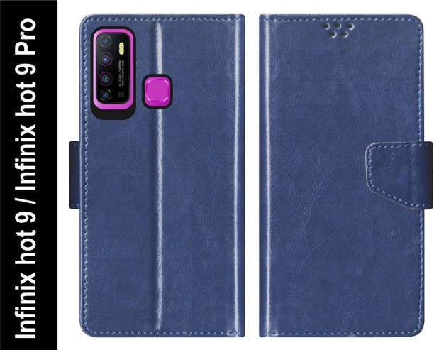 SBMS Flip Cover for Infinix Hot 9, Infinix Hot 9 Pro
