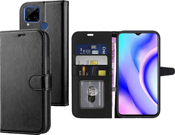 Unirock Flip Cover for Realme C15