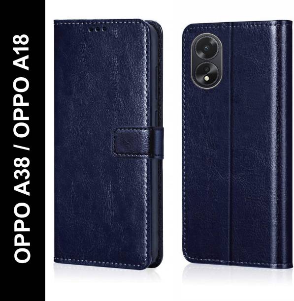 Cockcrow Flip Cover for OPPO A38, OPPO A18