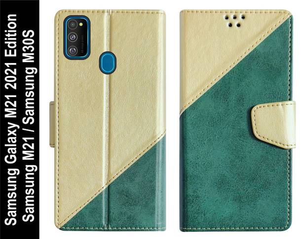 SBMS Flip Cover for Samsung Galaxy M30S / Samsung M21 2021 Edition / Samsung M21 Back Cover Case