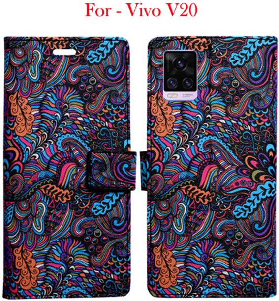 Toklot Flip Cover for Vivo V20
