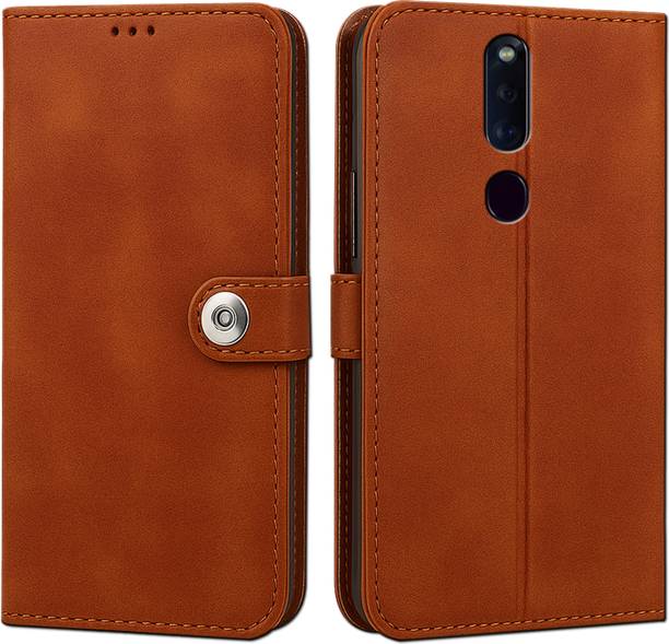 Unirock Flip Cover for OPPO F11 Pro|Premium Leather Finish | Magnetic Closure |Kickstand Feature