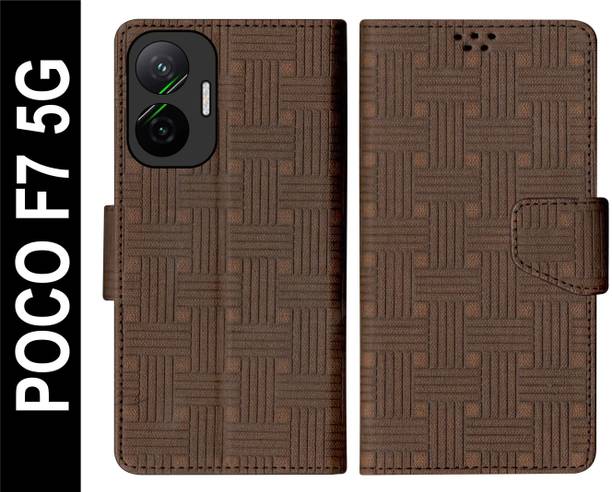SBMS Flip Cover for POCO F7 5G Back Cover Case with Magnatic Closure