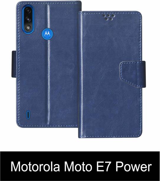 SBMS Flip Cover for Motorola Moto E7 Power