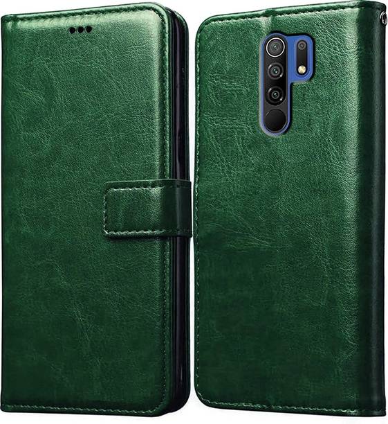 Casotec Flip Cover for Mi Redmi 9 Prime, POCO M2