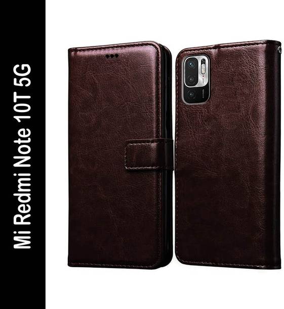 Casotec Flip Cover for Mi Redmi Note 10T 5G