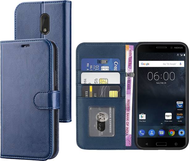 Unirock Flip Cover for Nokia 6
