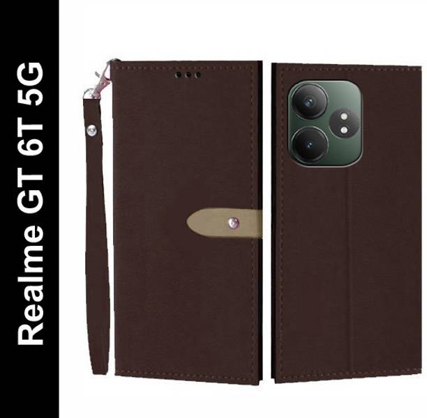 Wynhard Flip Cover for Realme GT 6T 5G, Realme GT 6