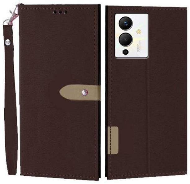 Krofty Flip Cover for Infinix Note 12 5G, Infinix Note 12 Pro 5G