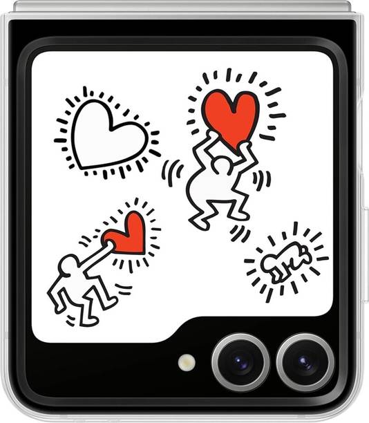 Samsung Flip Cover for Samsung Galaxy Z Flip6 Flipsuit Case - Kieth Haring Card