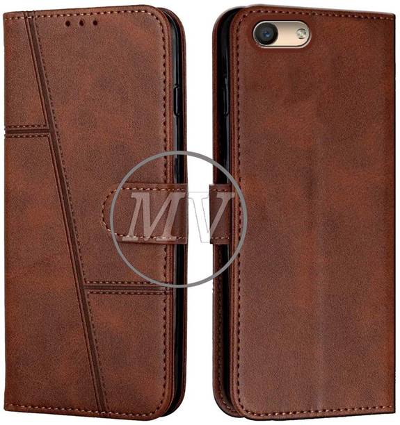 MV Premium Flip Cover Flip Cover for Oppo F1s