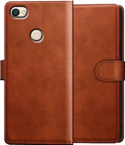 PFOAM Flip Cover for REDMI Y1 |Vegan PU Leather |Foldable Stand & Pocket |Magnetic Closure