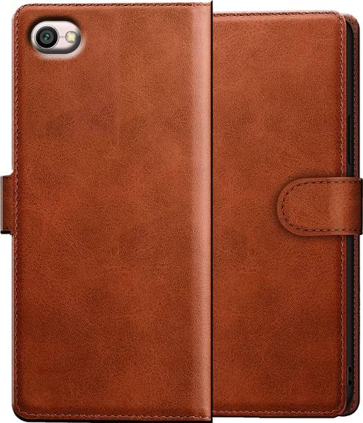 PFOAM Flip Cover for REDMI Y1 LITE |Vegan PU Leather |Foldable Stand & Pocket |Magnetic Closure