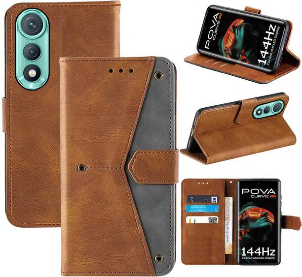 Aaghosh Flip Cover for Tecno Pova Curve 5G