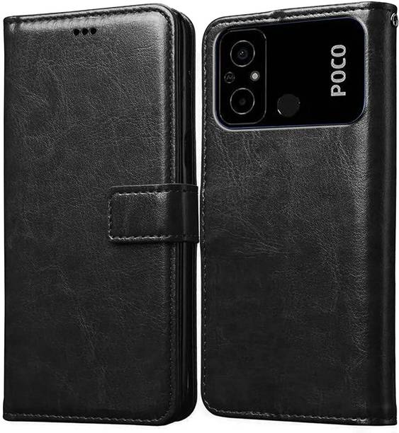 Flipkart SmartBuy Flip Cover for Poco C55 4G, Mi Redmi 12C 4G
