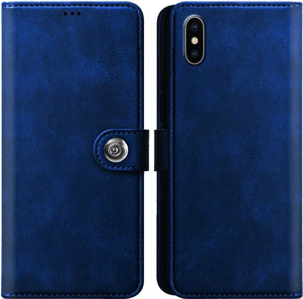 PikTrue Flip Cover for Apple iPhone XS Max