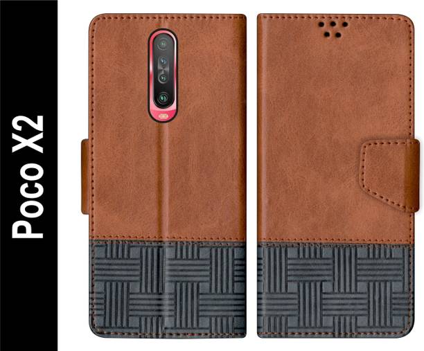 PUFFCASE Flip Cover for Poco X2