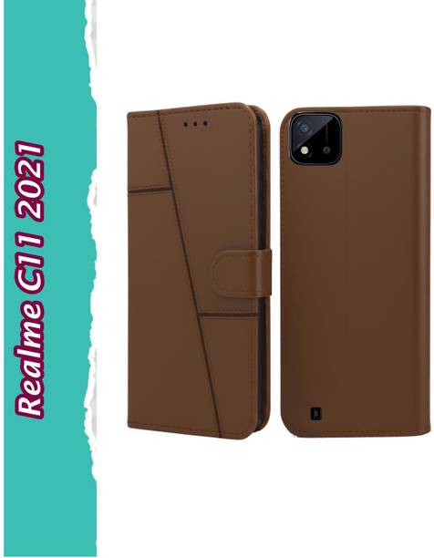JYANI Flip Cover for Realme C11 2021