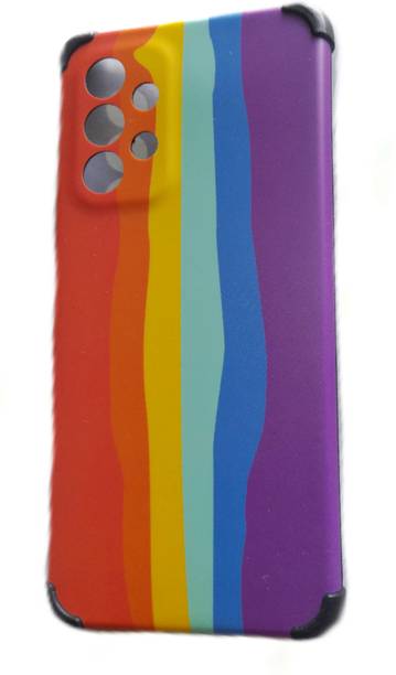 amazingvstore Front & Back Case for Back Cover for Samsung Galaxy A53 5G Rainbow