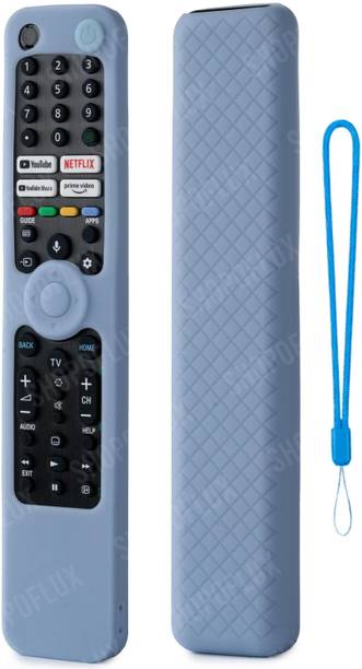 Shopoflux Front & Back Case for Sony Smart Tv Voice Remote Cover with Lanyard