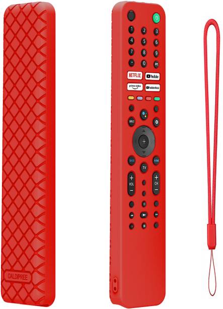 CALDIPREE Front & Back Case for RMF-TX520P Remote Cover for Sony Smart TV Voice Remote