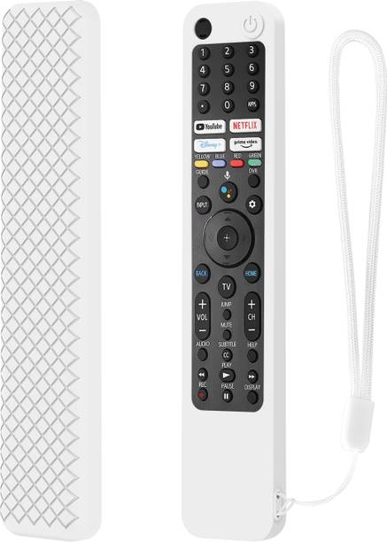 CALDIPREE Front & Back Case for Sony Smart Tv Voice Remote RMF-TX600U RMF-TX500U RMF-TX520E RMF-TX600E RMF-TX520P