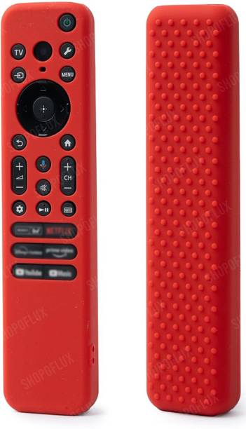 Shopoflux Front & Back Case for Silicone Remote Cover for Sony Bravia Smart TV Remote Cover