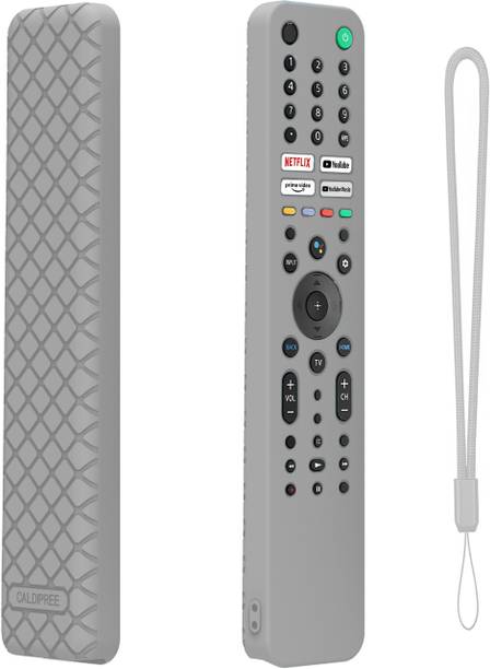 CALDIPREE Front & Back Case for RMF-TX520P Cover for Sony Smart Tv Voice Remote