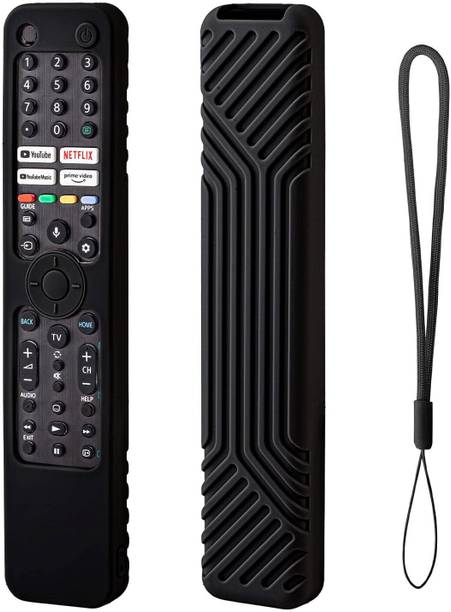 CALDIPREE Front & Back Case for Sony Smart Tv Voice Remote RMF-TX520P A80J X80J X85J X90J X95J Remote Cover
