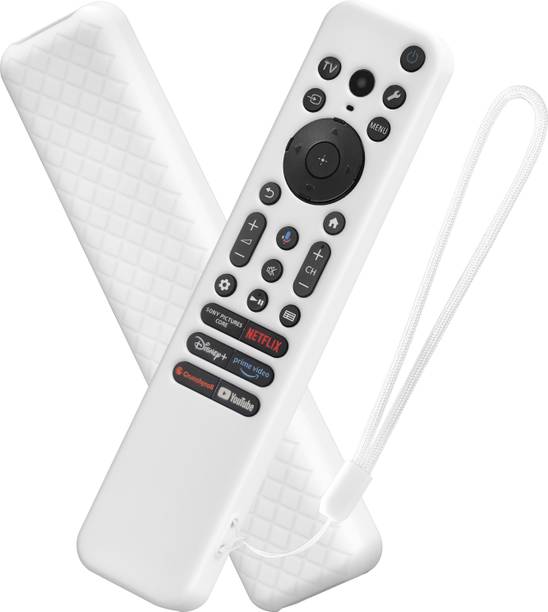 CALDIPREE Front & Back Case for Sony Bravia Smart Tv 2023 2024 2025 Voice Remote RMF-TX910U Remote Cover