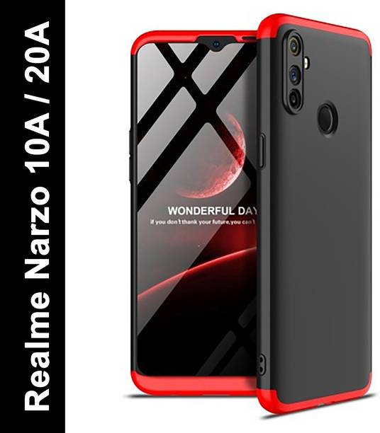 Binzokase Front & Back Case for Realme Narzo 10A, Realme Narzo 20A