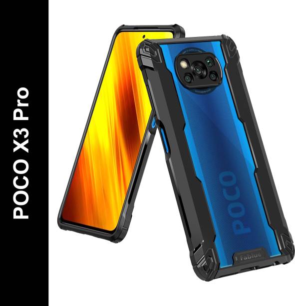Fablue Back Cover for Poco X3
