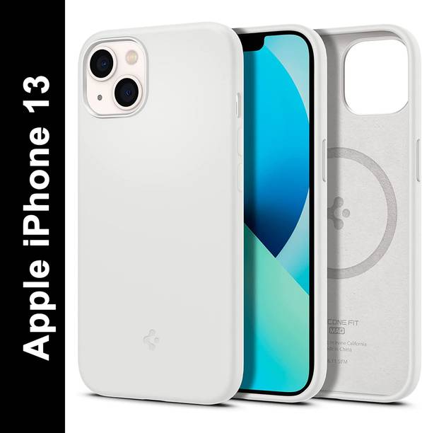 Spigen Silicone Fit Mag Back Cover for Apple iPhone 13