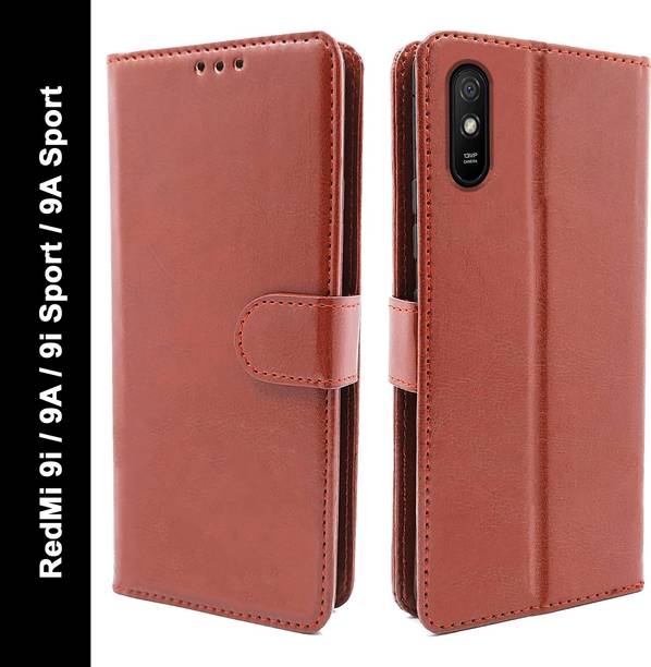 Juberous Flip Cover for Mi Redmi 9A