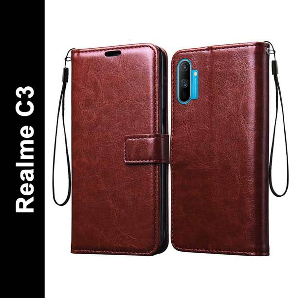 Casotec Flip Cover for Realme C3