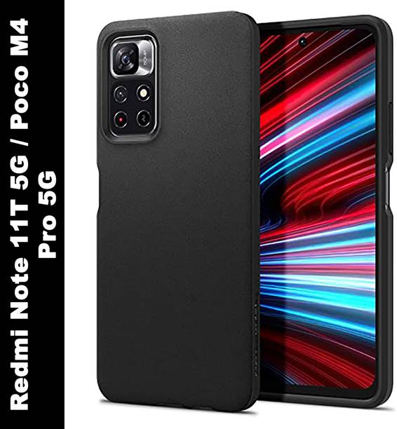 Spigen Essential Sand Blast Back Cover for Redmi Note 11T 5G and Poco M4 Pro 5G