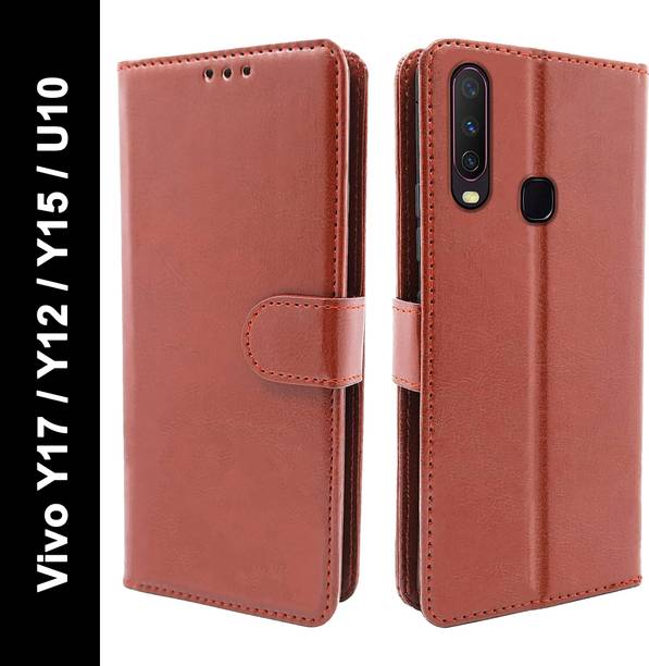 Juberous Flip Cover for Vivo Y12