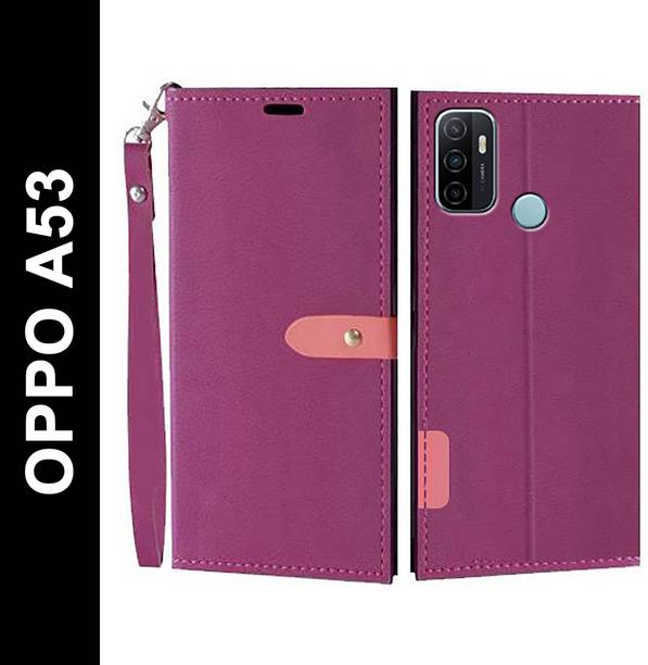Krofty Flip Cover for OPPO A53