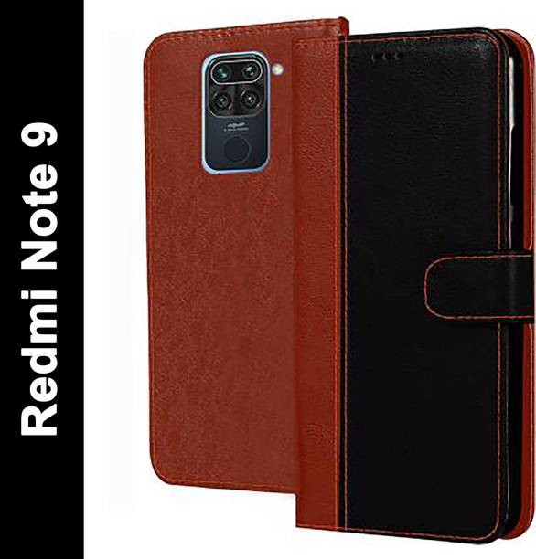 Flospy Flip Cover for Mi Redmi Note 9