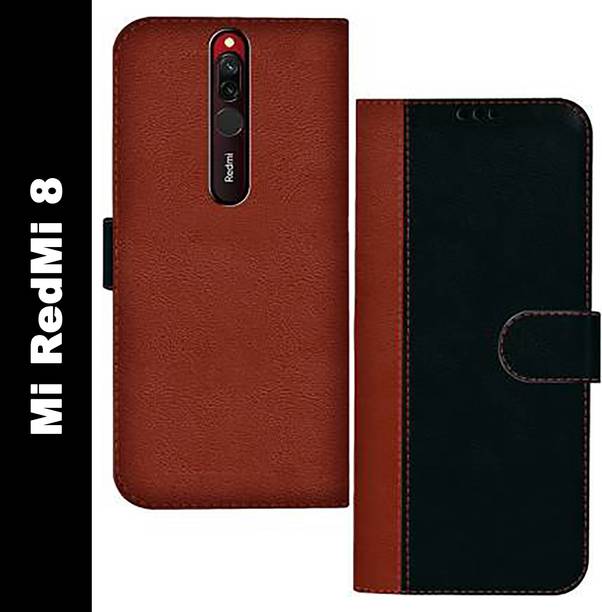 Mycos Flip Cover for Mi Redmi 8