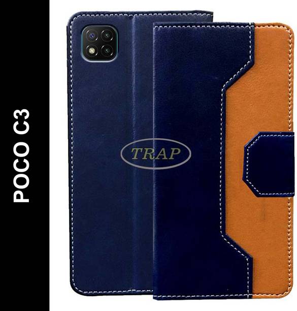 Trap Flip Cover for Poco C3