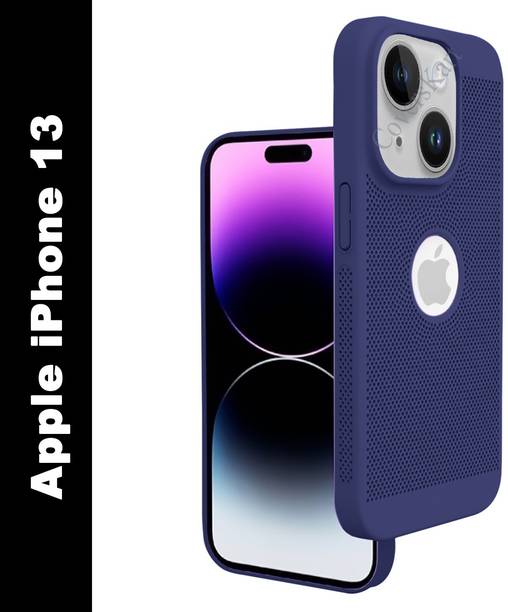 Coverskart Heat Absorption Back Cover for Apple iPhone 13, Heat Dissipation Grid Honeycomb Mesh Shell PC Case